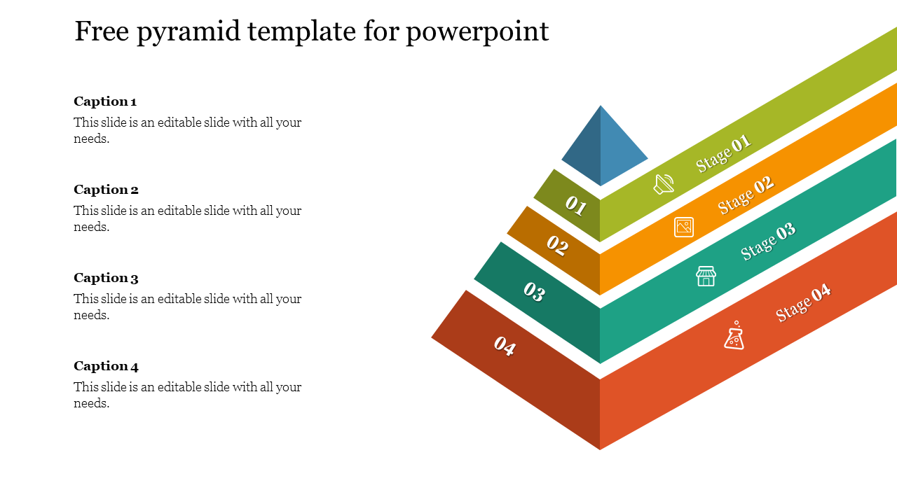 free pyramid template for powerpoint